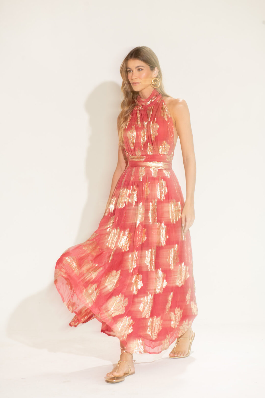 Vestido Zaya Rosa - Imagem 1