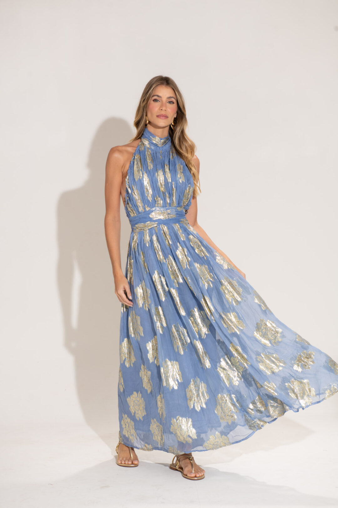 Vestido Zaya Azul - Imagem 1