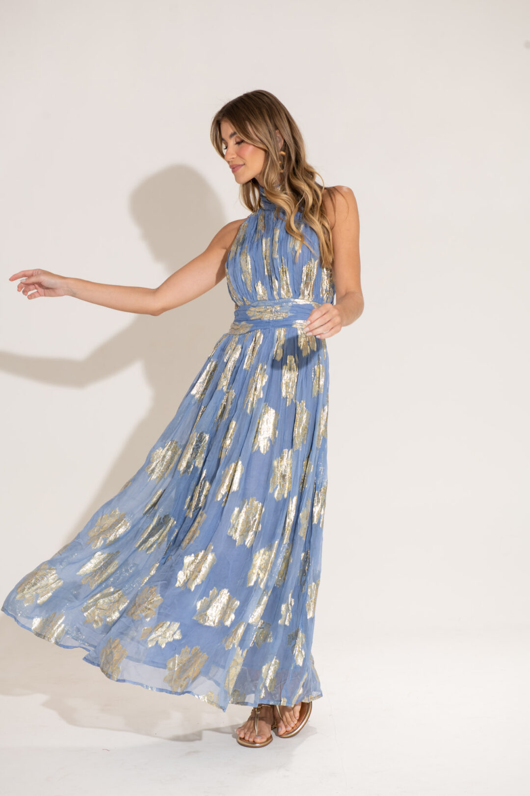 Vestido Zaya Azul - Imagem 5