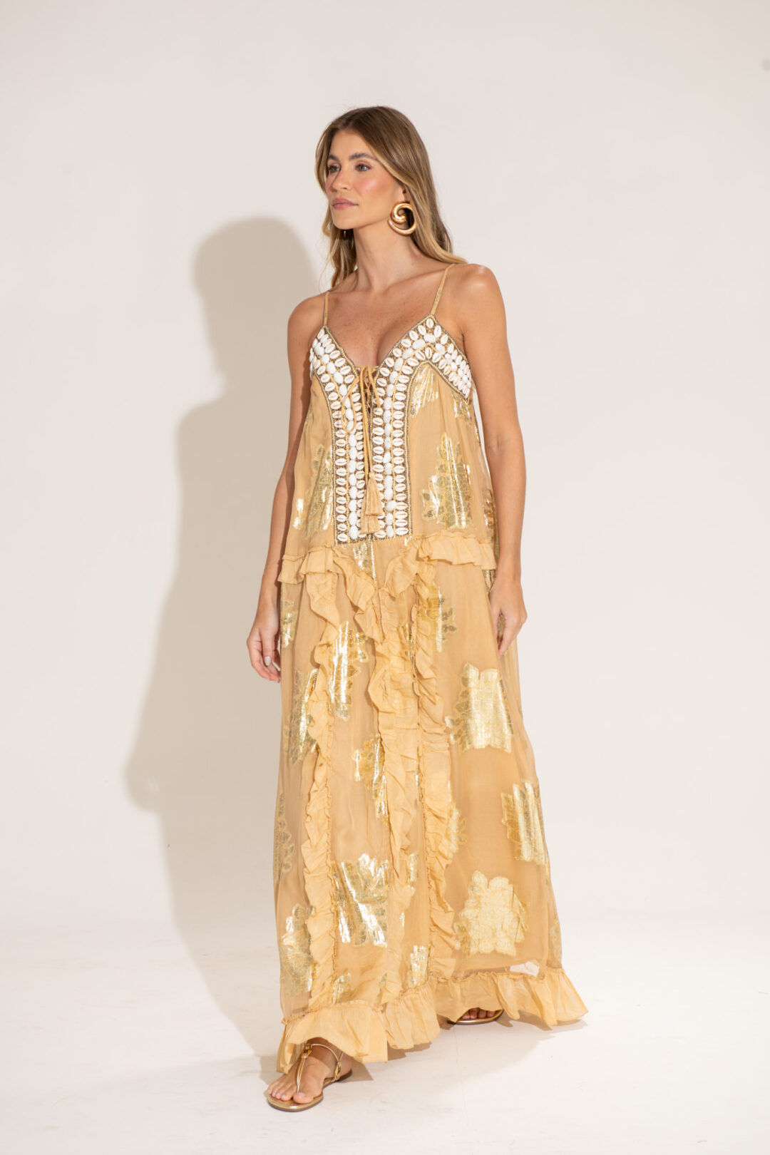 Vestido Búzios Nude - Imagem 4