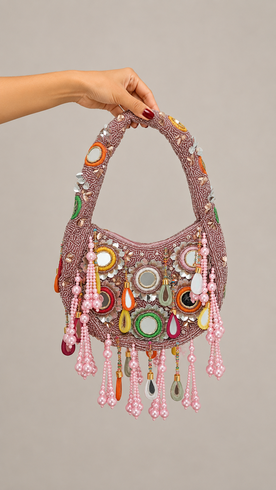 IMG_2987 Bolsa Yara Rosa - Imagem 1